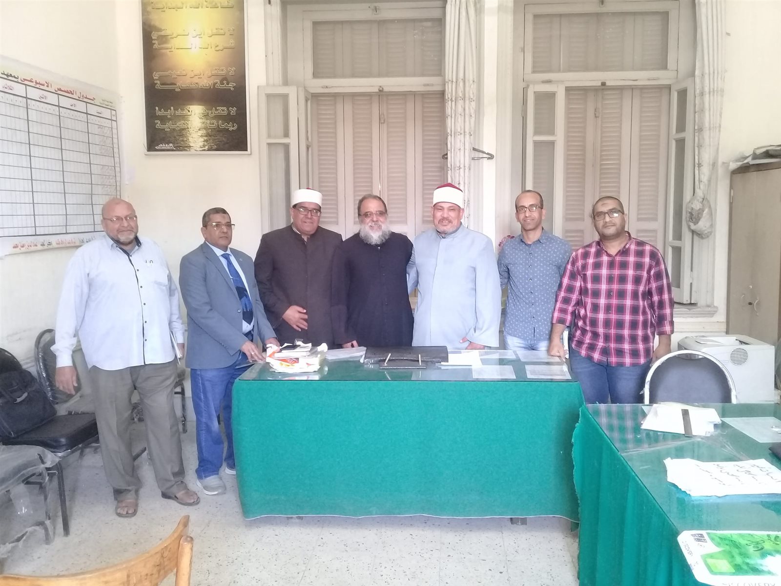  ندوة تثقيفية لطلاب معهد المنيا الثانوى