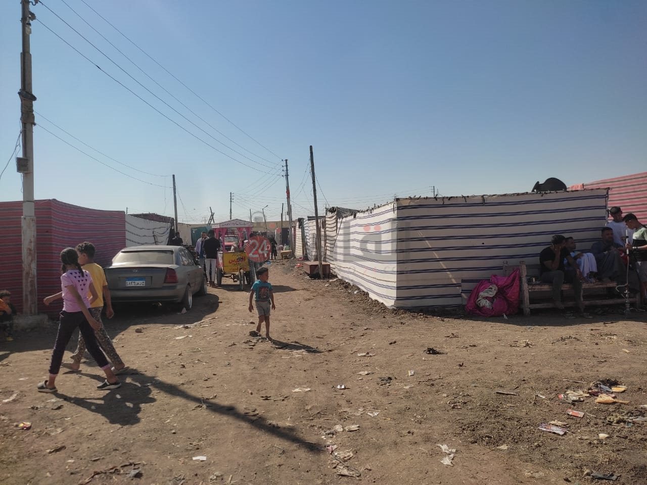 تجهيزات مولد مارجرجس في الأقصر 