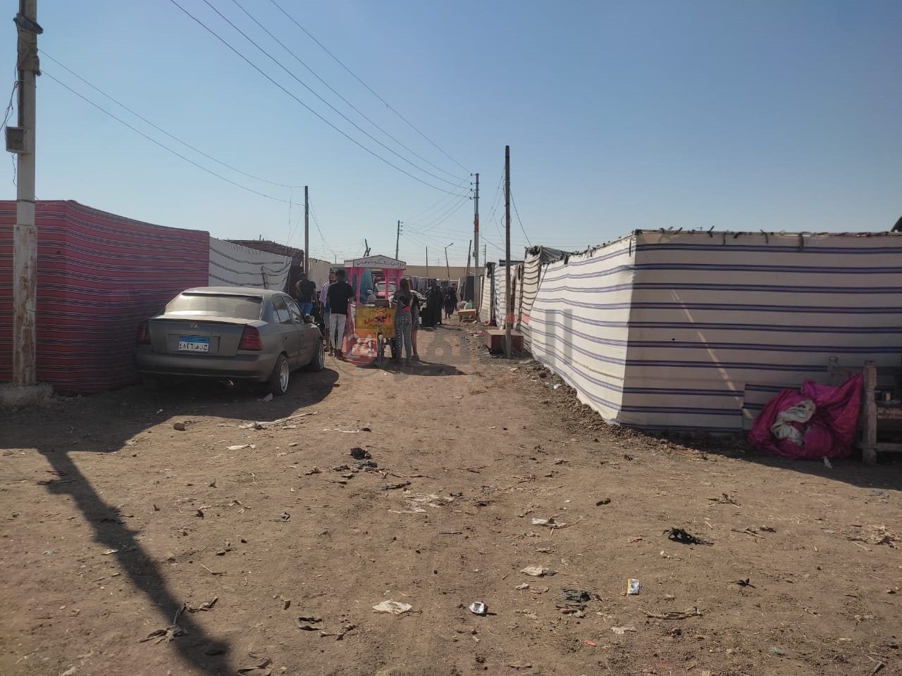 تجهيزات مولد مارجرجس في الأقصر 