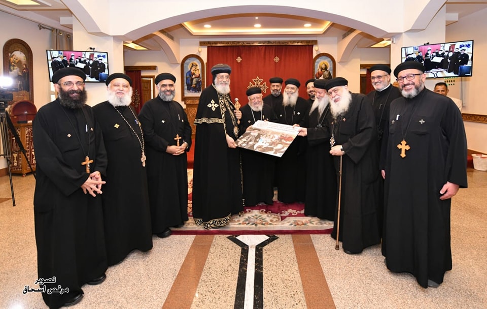 البابا يفتتح بيت اللوتس التابع لـ مار جرجس هليوبوليس