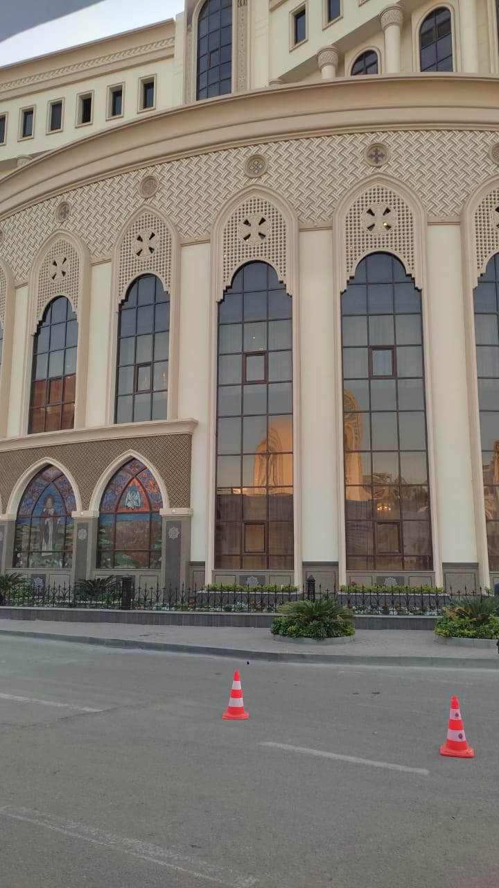 المبنى الإداري الجديد بالكتدرائية المرقسية بالعباسية