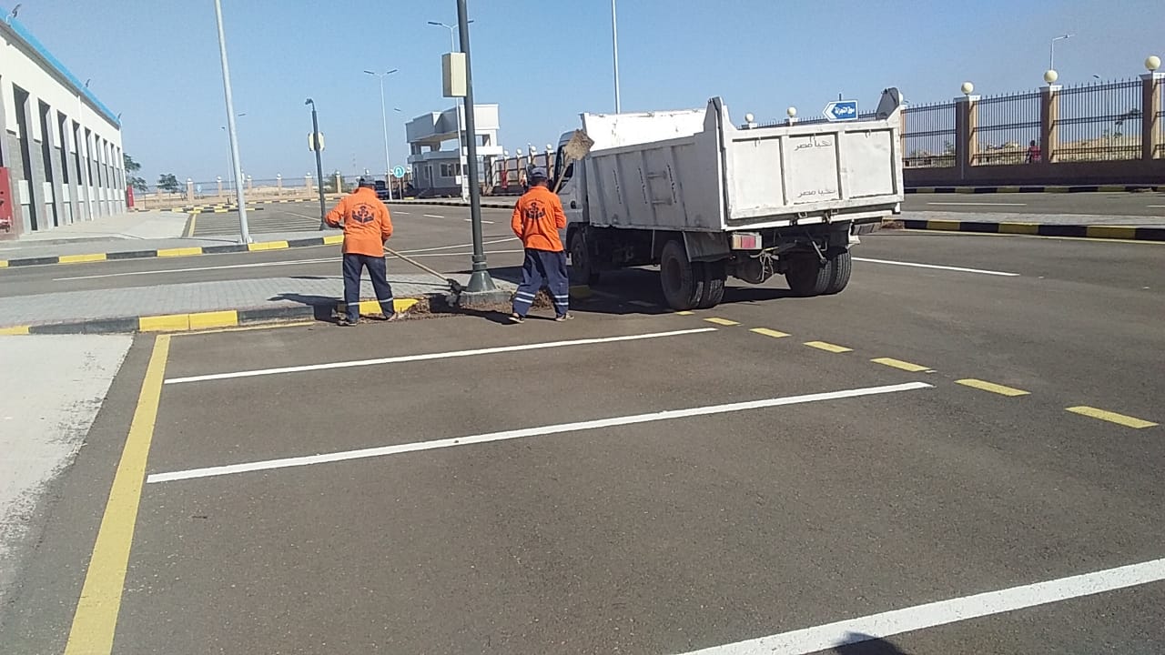 رفع المخلفات الصلبة في الإسكندرية