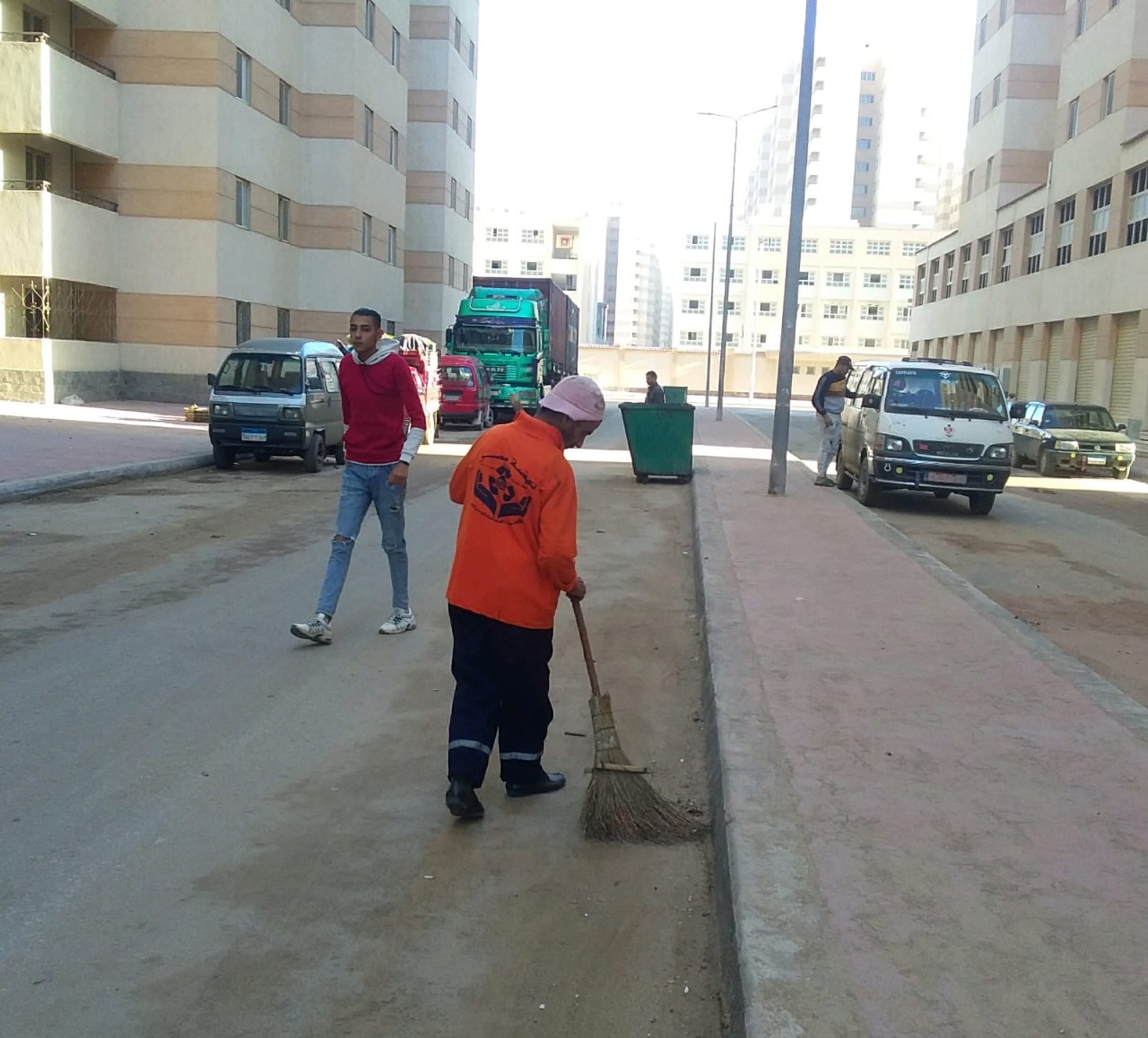 رفع المخلفات الصلبة في الإسكندرية