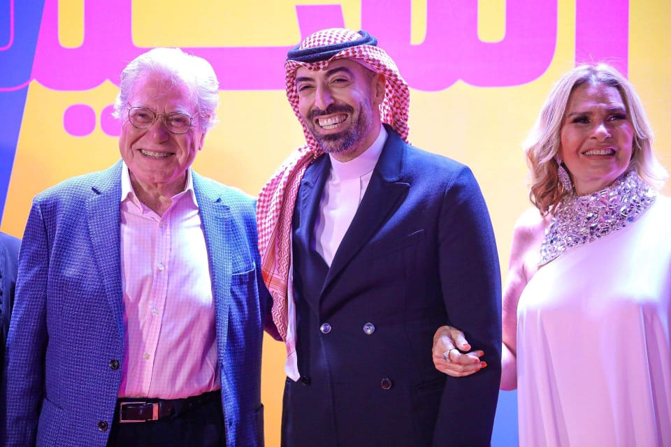 حسين فهمي يشهد العرض الخاص لفيلم خلي بالك من زوزو في مهرجان البحر الأحمر (1)