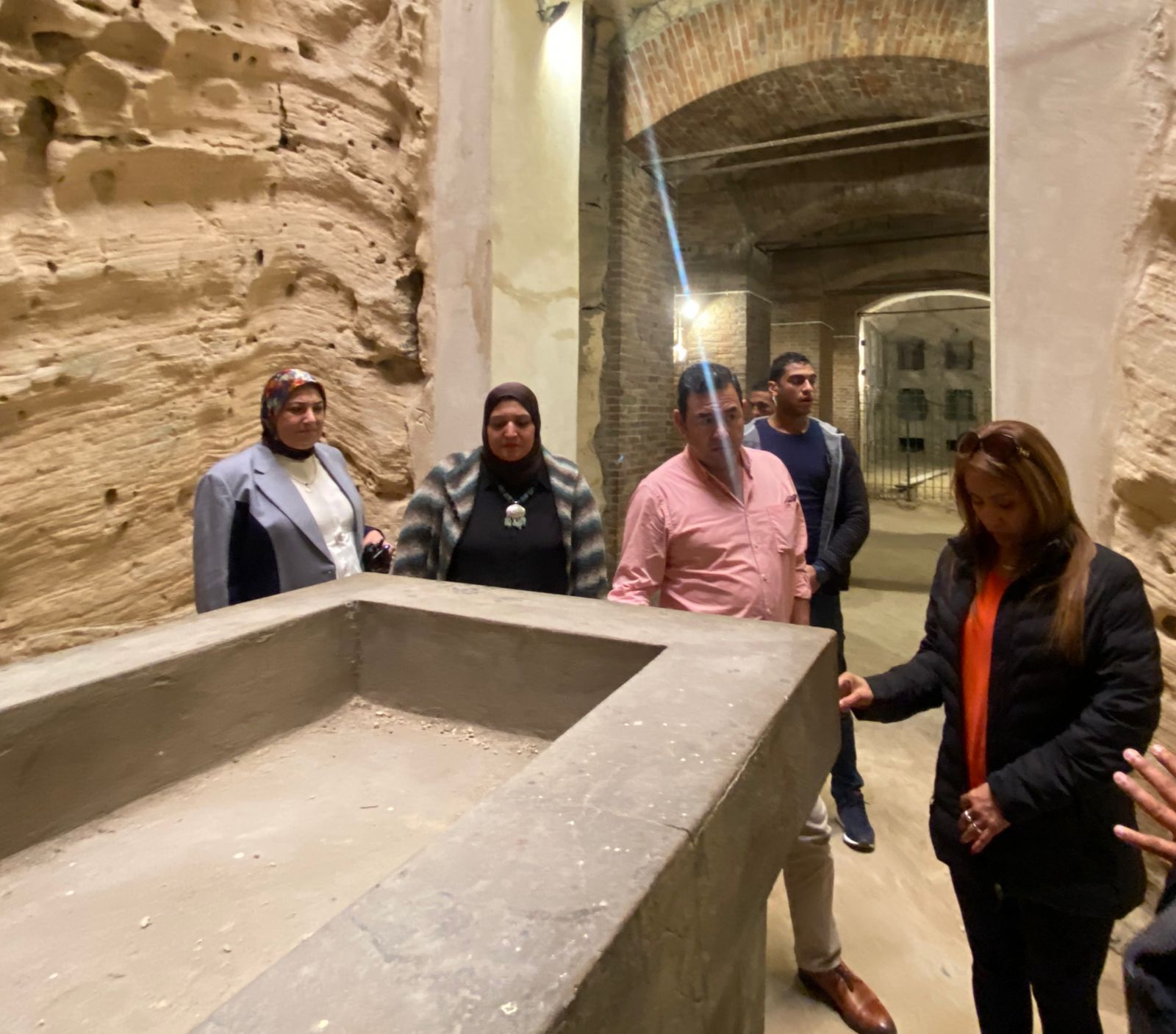 رئيس غواتيمالا السابق يزور كوم الشقافة بالإسكندرية 