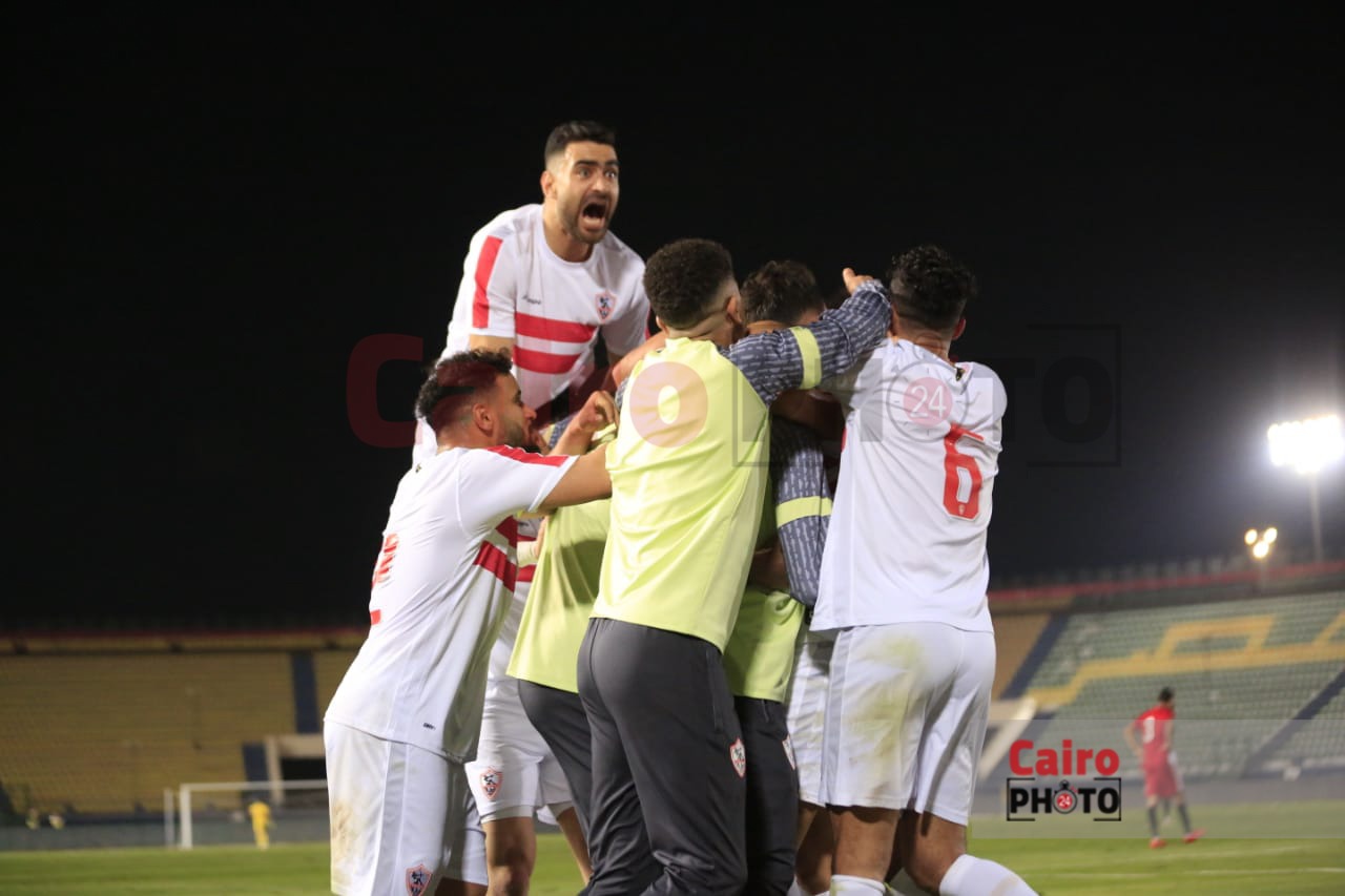 احتفال إمام عاشور بهدفه في شباك طلائع الجيش (8)