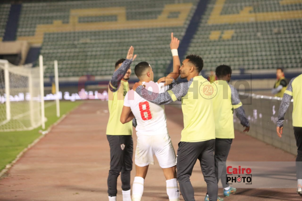 مباراة الزمالك وطلائع الجيش (1)