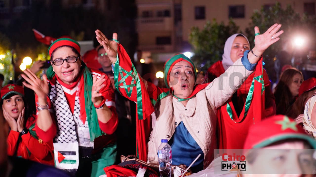 جماهير الجالية المغربية في مصر (13)