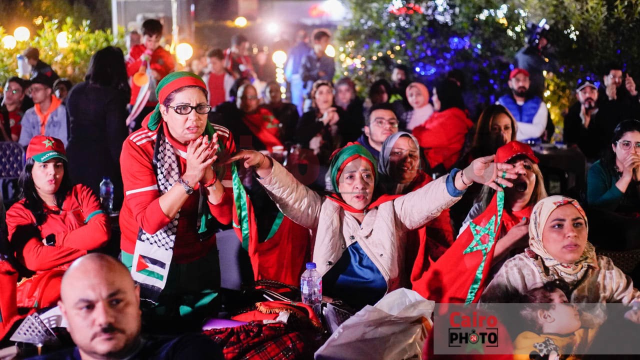 جماهير الجالية المغربية في مصر (15)