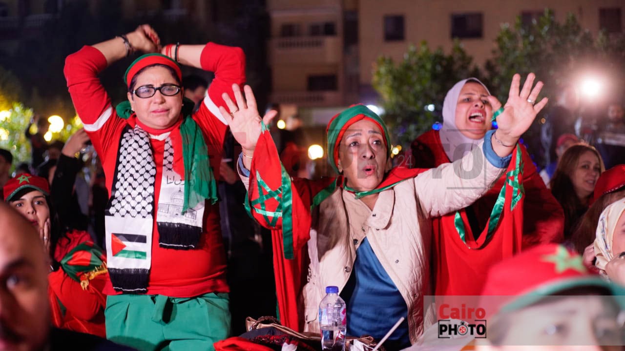 جماهير الجالية المغربية في مصر (20)