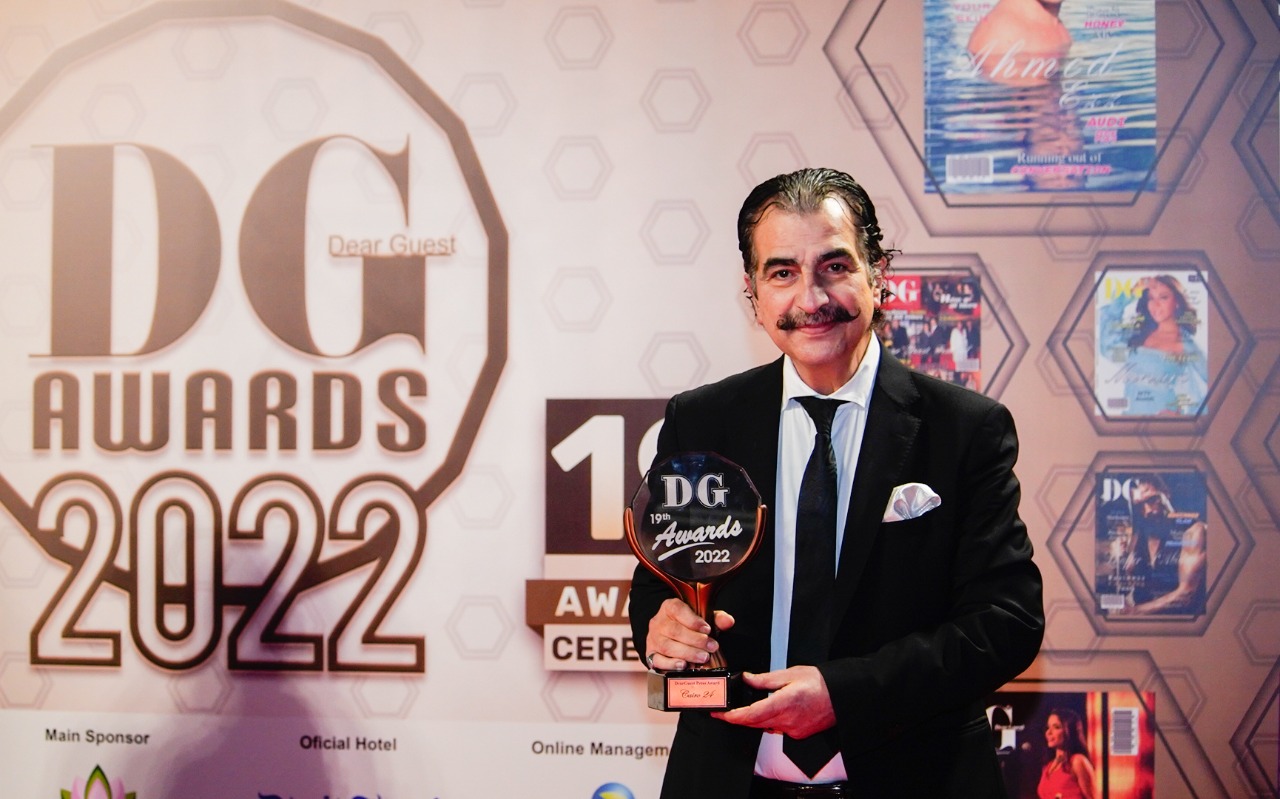القاهرة 24 يحصد جائزة أفضل موقع صحفي لعام 2022 بحفل دير جيست   4