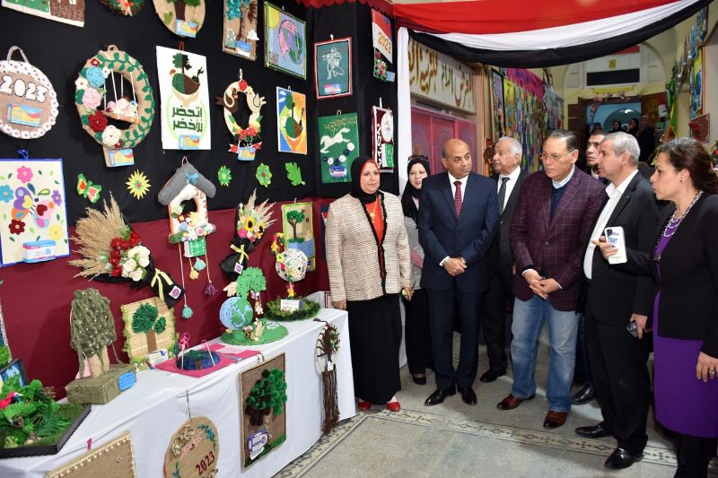 افتتاح معرض منتجات الإدارات التعليمية بالشرقية 04