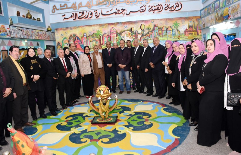 افتتاح معرض منتجات الإدارات التعليمية بالشرقية 06