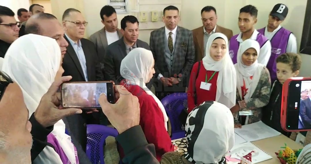 جولة وزير الشباب والرياضة في الشرقية 1