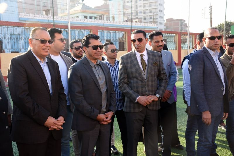 زيارة وزير الشباب والرياضة للشرقية 03