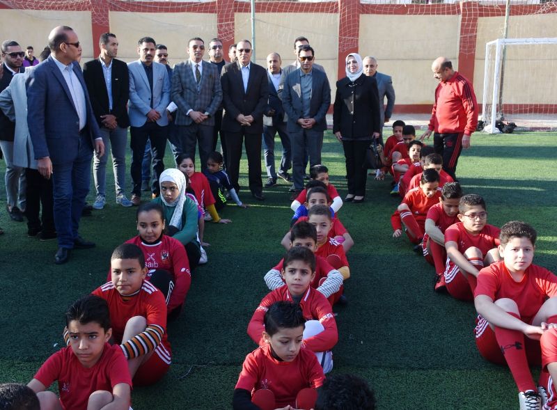 زيارة وزير الشباب والرياضة للشرقية 07