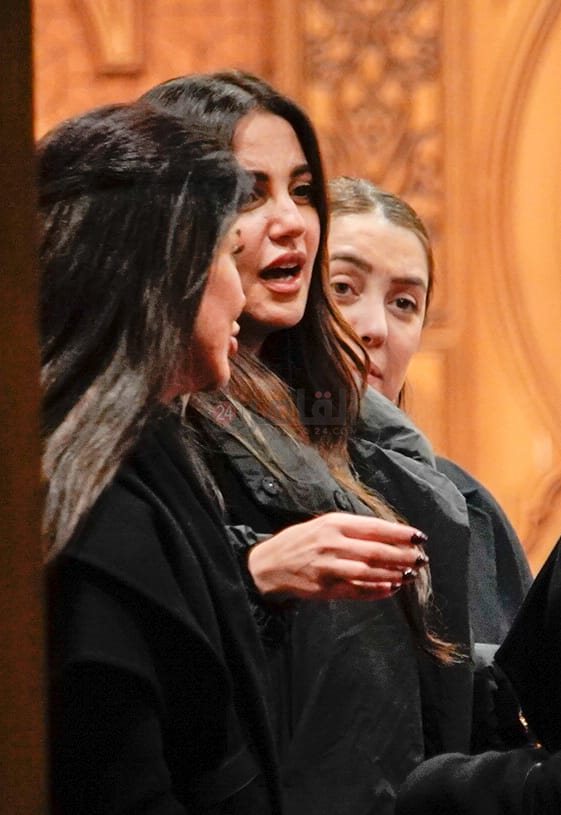 عزاء والد جومانا مراد (1)