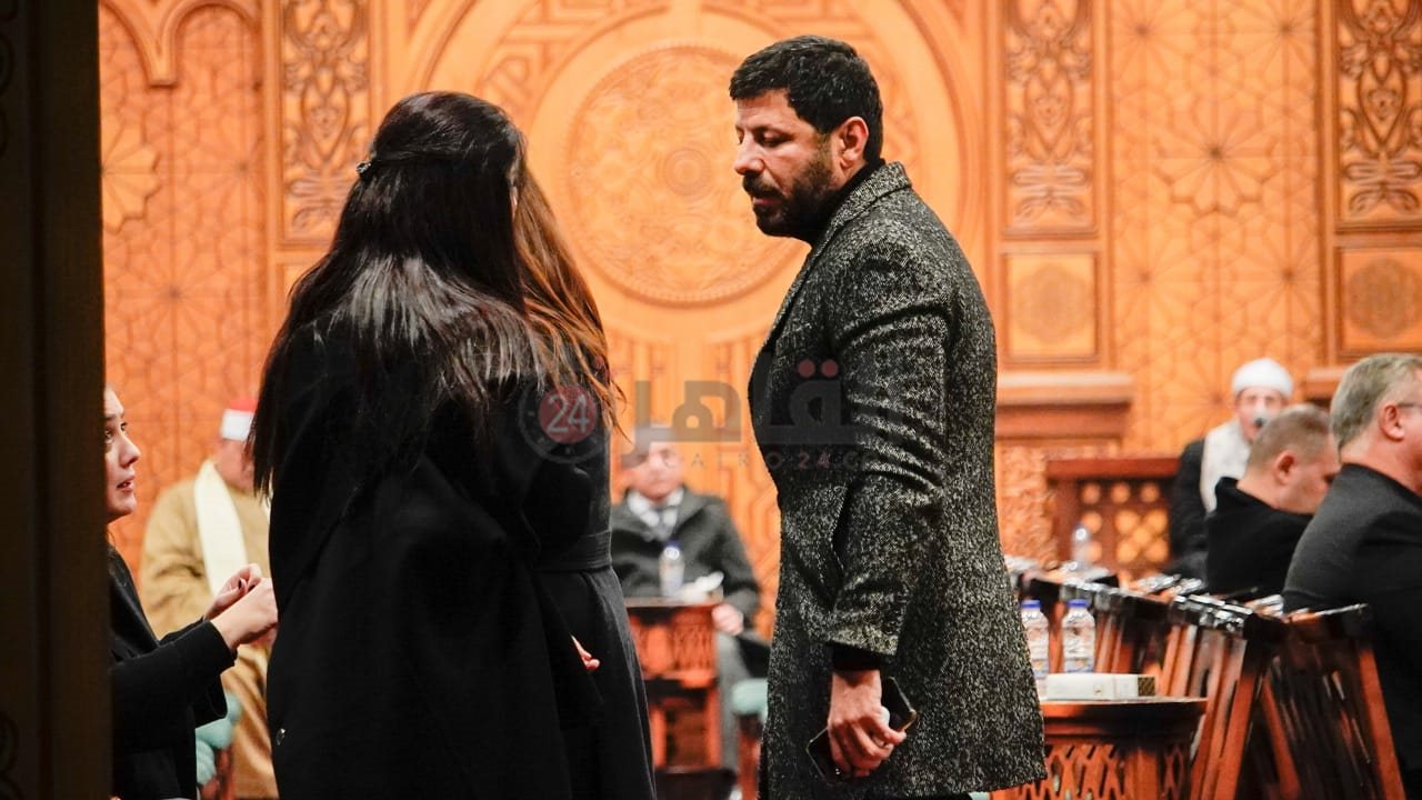 عزاء والد جومانا مراد (9)