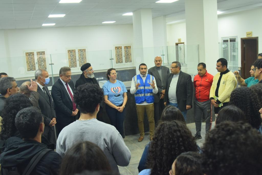  زيارة لوفد الطلاب المصريين بكندا إلي محافظة القليوبية