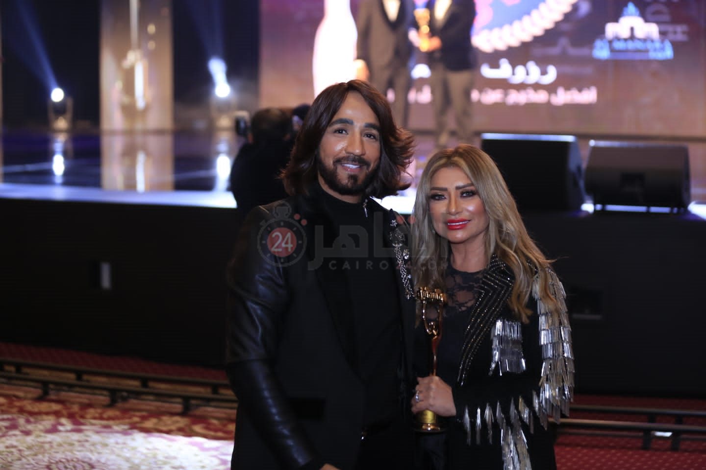 تكريم نجوم الفن في حفل توزيع جوائز وشوشة للأفضل 2022 (8)