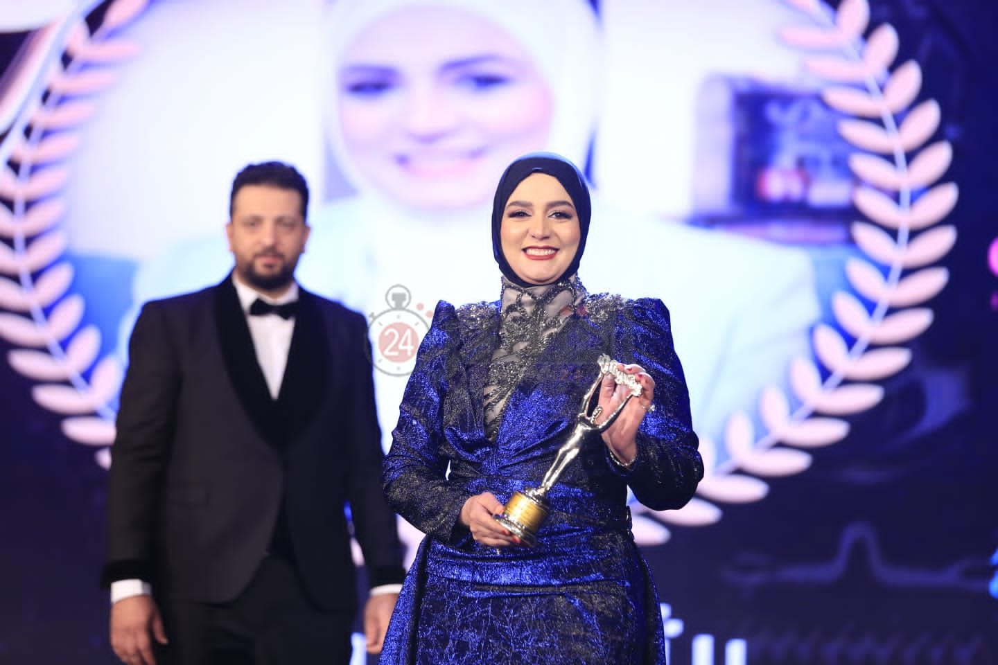 تكريم نجوم الفن في حفل توزيع جوائز وشوشة للأفضل 2022 (11)