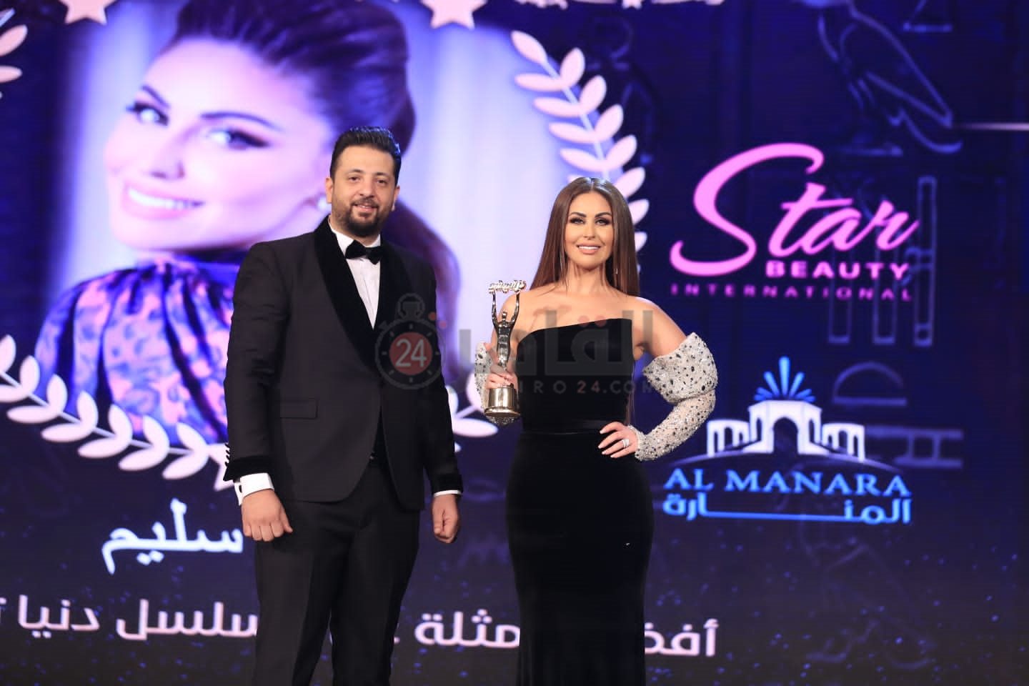 تكريم نجوم الفن في حفل توزيع جوائز وشوشة للأفضل 2022 (19)