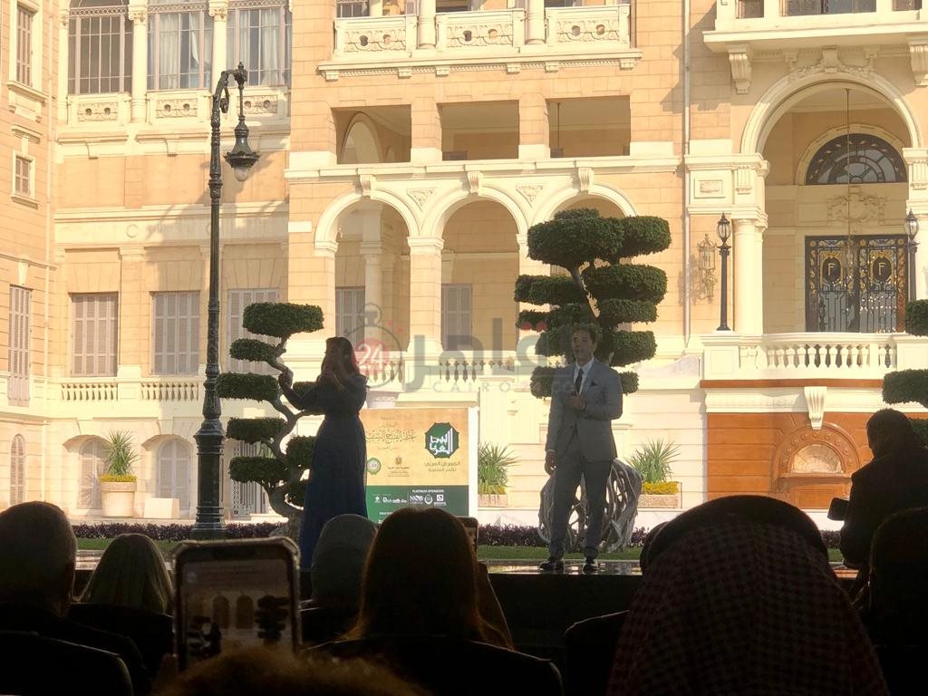 الفنان مدحت صالح وريهام عبدالحكيم