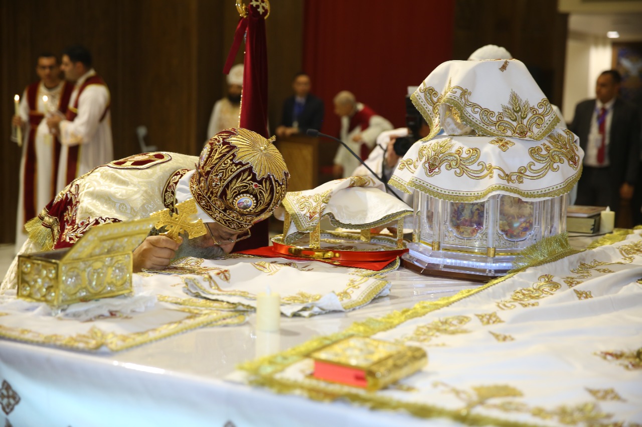 قداس عيد الميلاد المجيد من كاتدرائية ميلاد المسيح بالعاصمة الإدارية