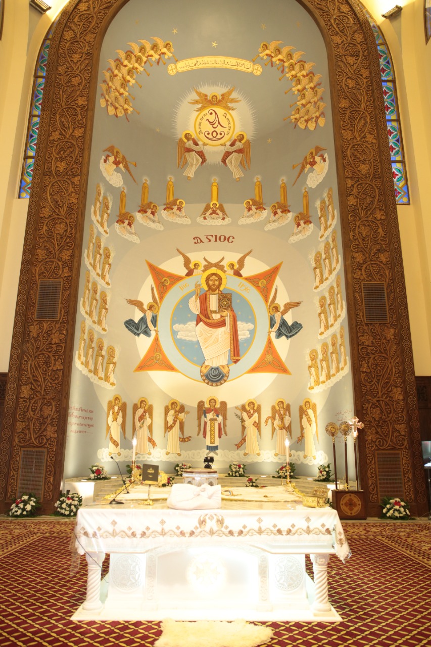 قداس عيد الميلاد المجيد من كاتدرائية ميلاد المسيح بالعاصمة الإدارية