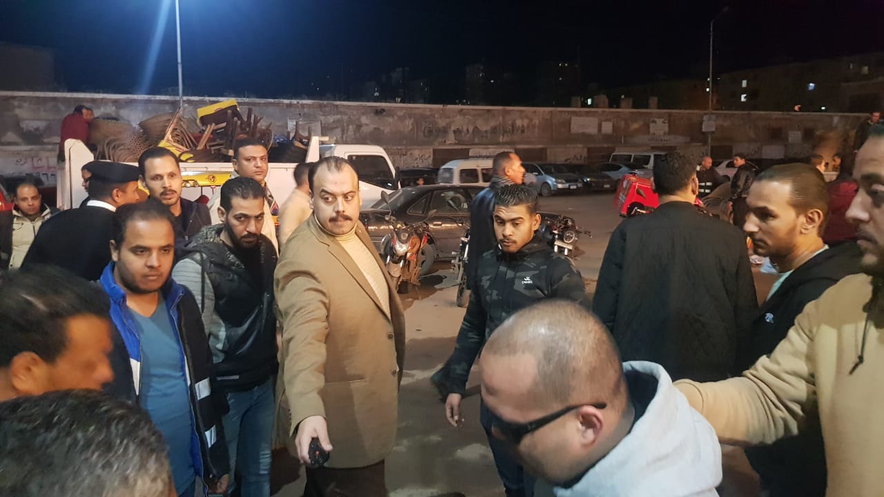 حملات لإزالة الإشغالات فى الإسكندرية 