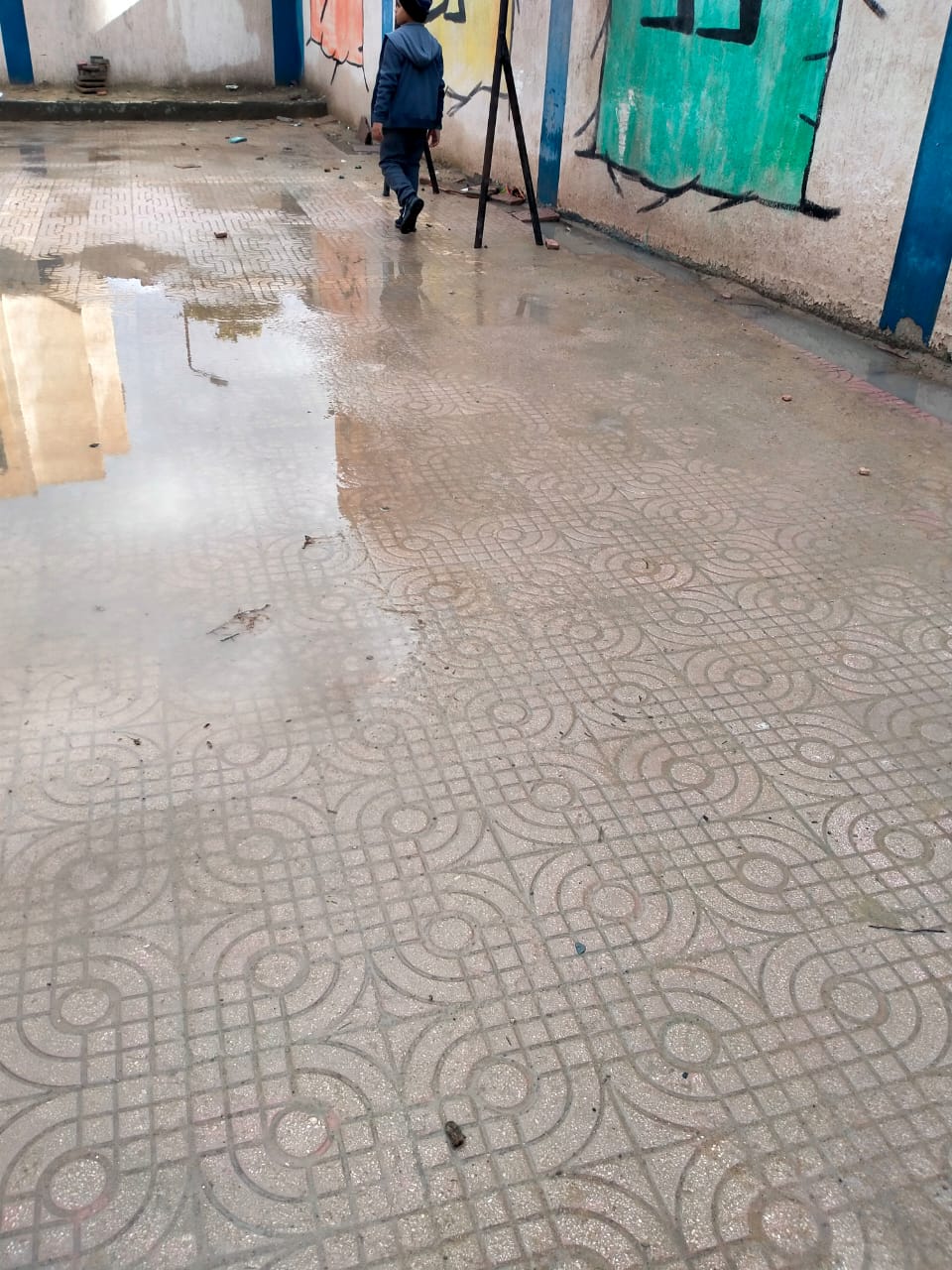 أمطار غزيرة في الإسكندرية 