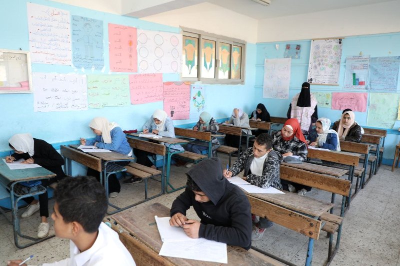 امتحانات الشهادة الإعدادية في الشرقية