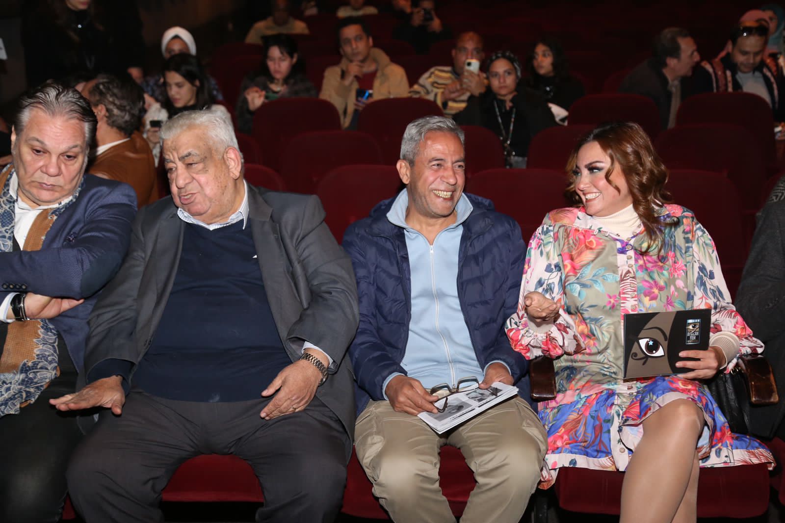 لقطات من المؤتمر الصحفي لـ مهرجان الأقصر للسينما الأفريقية (1)