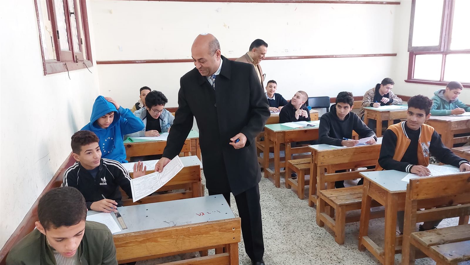 امتحانات الشهادة الإعدادية في الشرقية