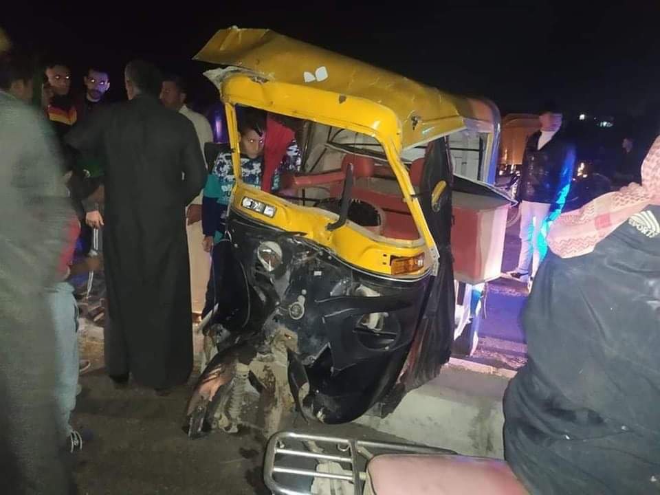 التوك توك بعد الحادث 1
