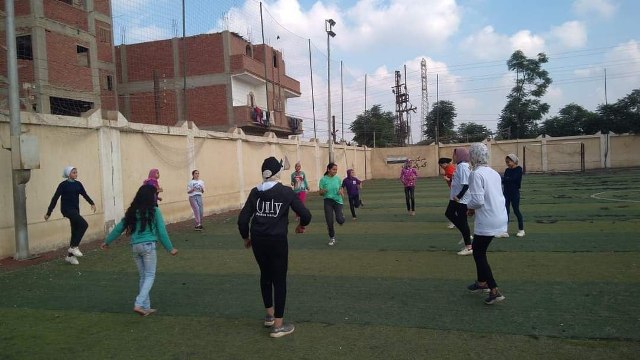 تدريب عضوات مشروع المرأة