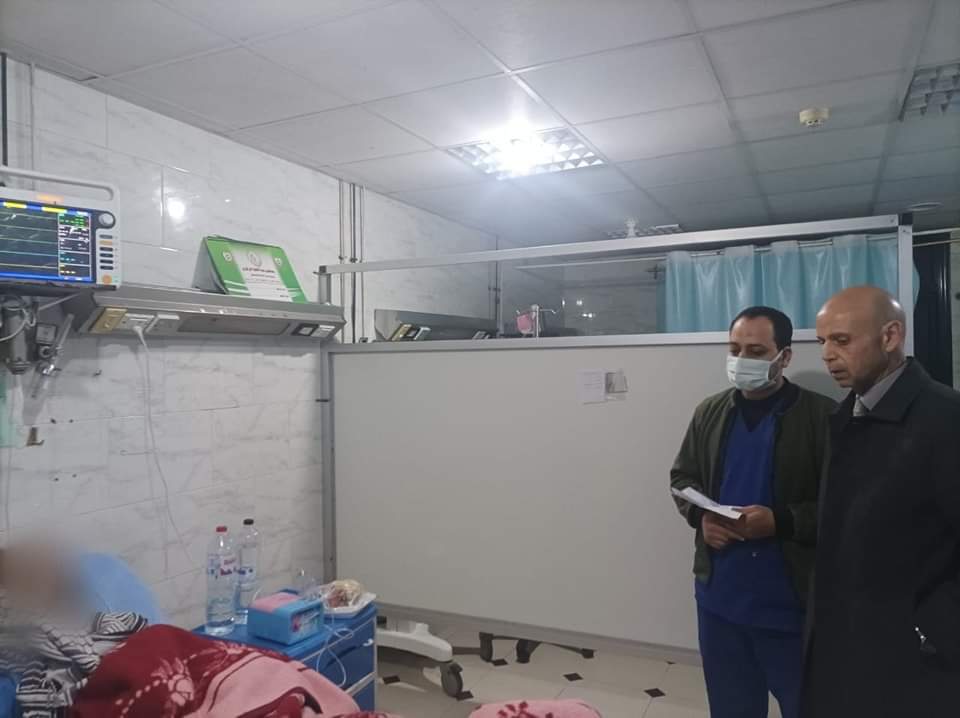 جولة وكيل وزارة الصحة