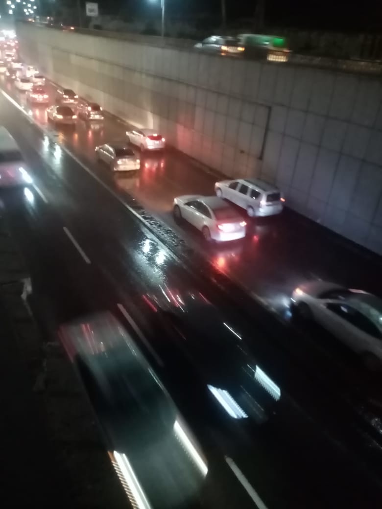 سقوط أمطار على الإسكندرية