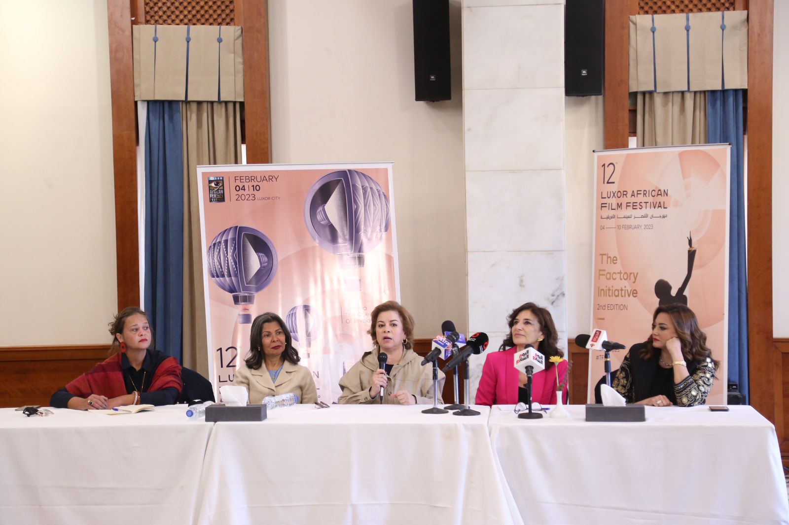 ندوة نساء في المشهدة السينمائي بمهرجان الأقصر للسينما الأفريقية (3)