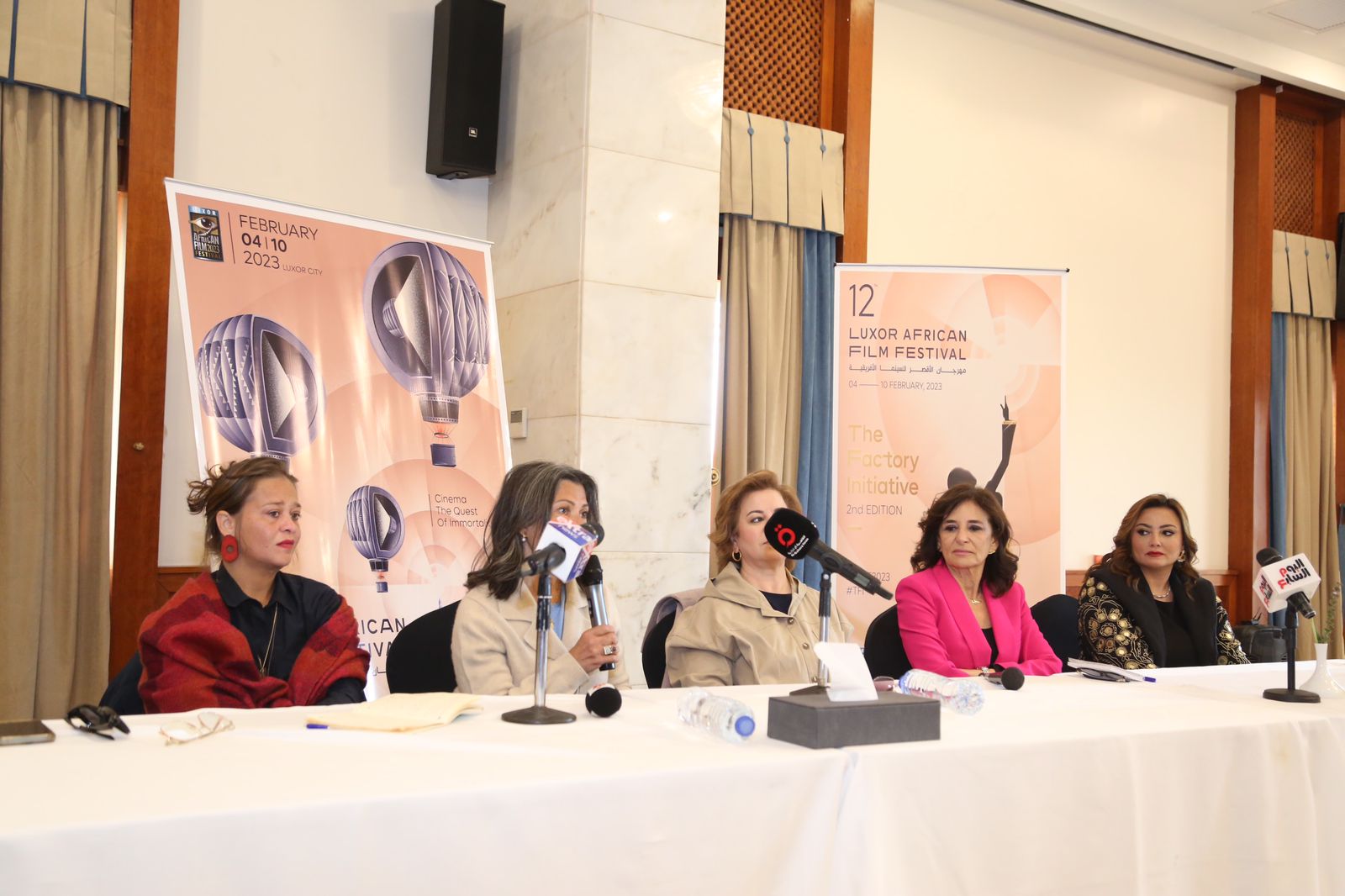 ندوة نساء في المشهدة السينمائي بمهرجان الأقصر للسينما الأفريقية (5)