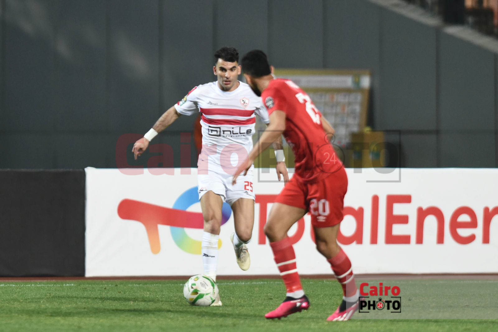 مباراة الزمالك وشباب بلوزداد (1)
