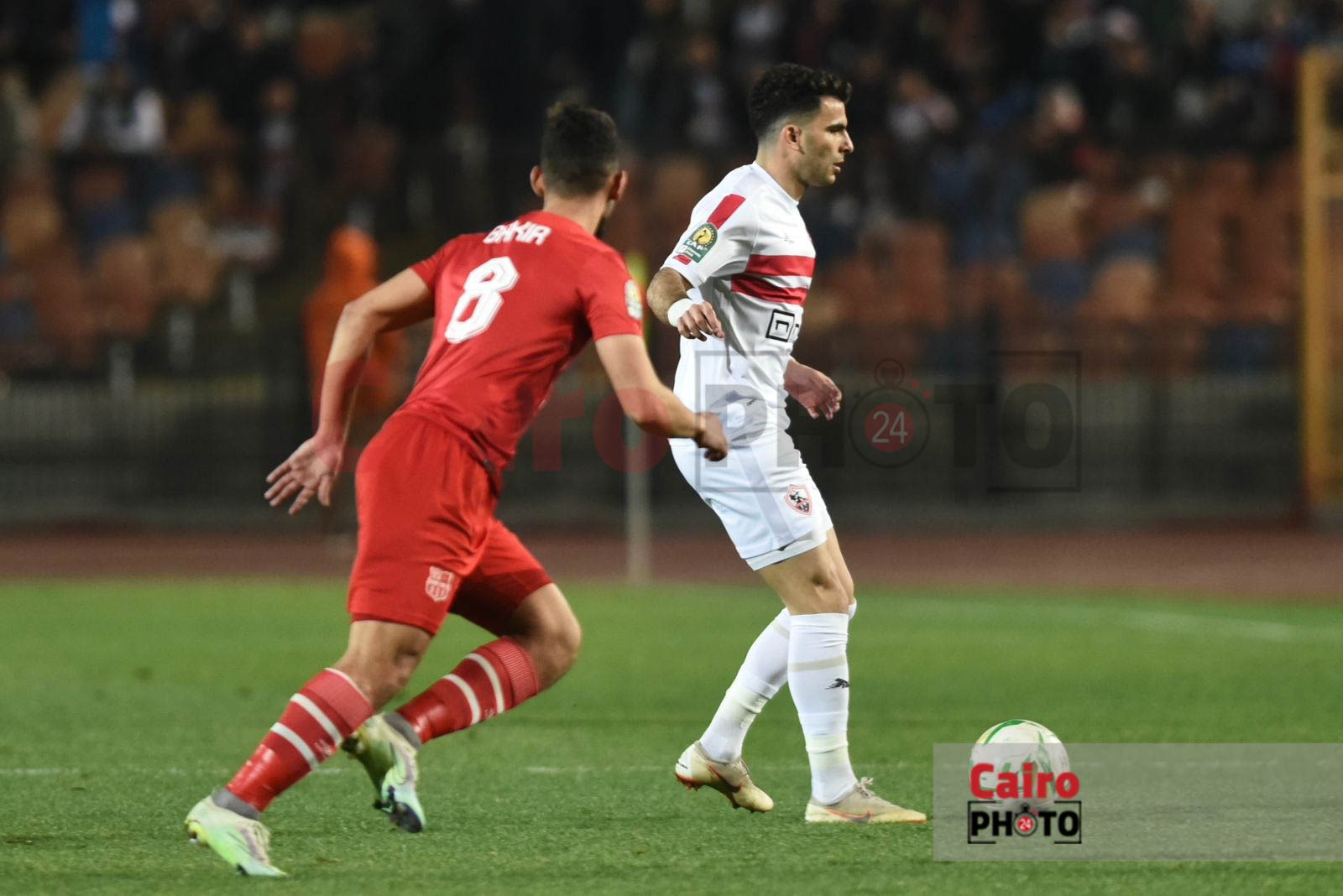 مباراة الزمالك وشباب بلوزداد (2)