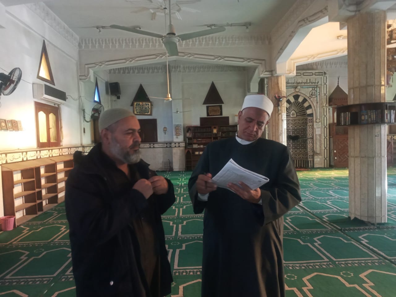 جولة وكيل الأوقاف بالإسكندرية على المساجد