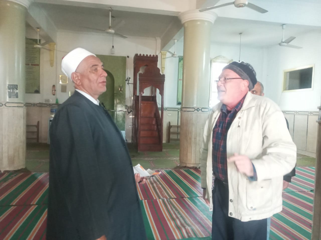 جولة وكيل الأوقاف بالإسكندرية على المساجد