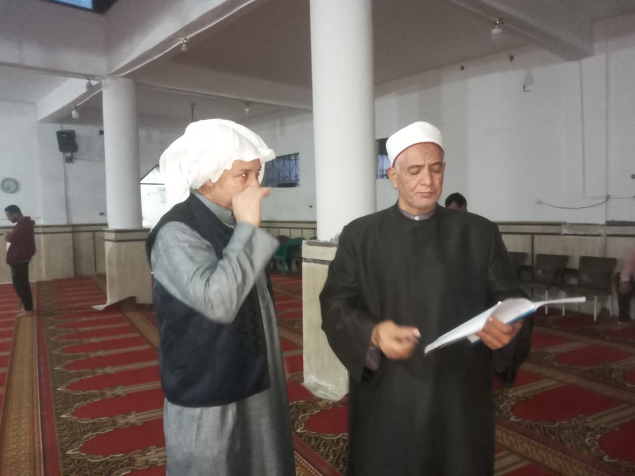 جولة وكيل الأوقاف بالإسكندرية على المساجد