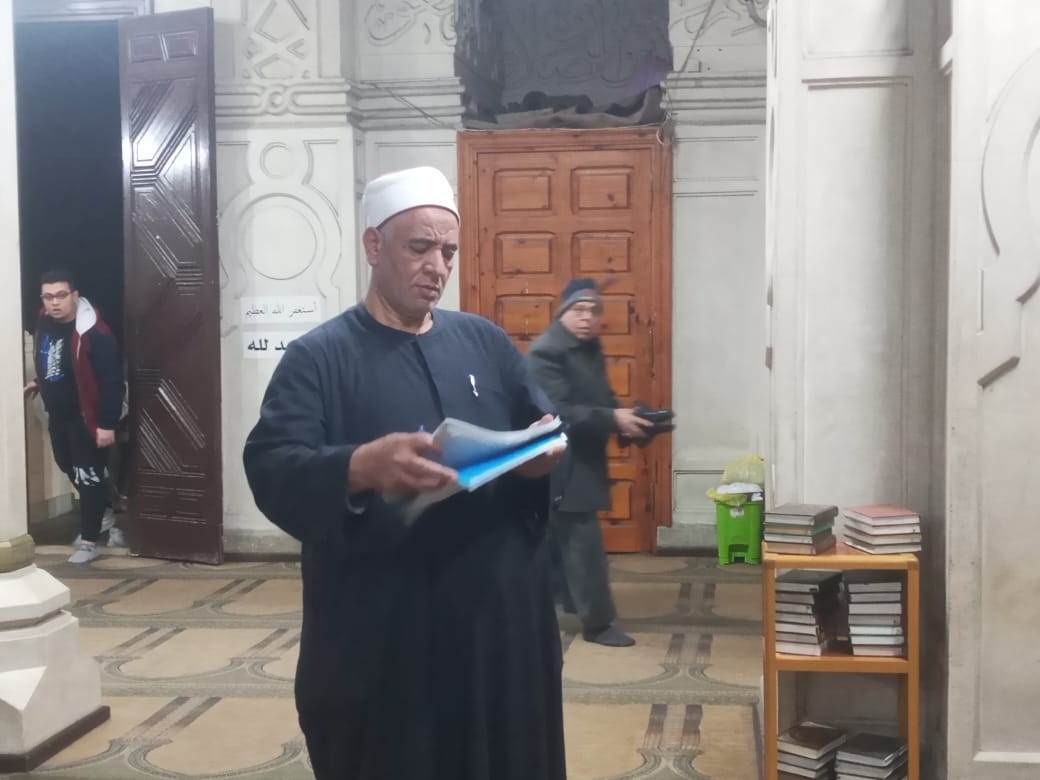 جولة وكيل الأوقاف بالإسكندرية على المساجد