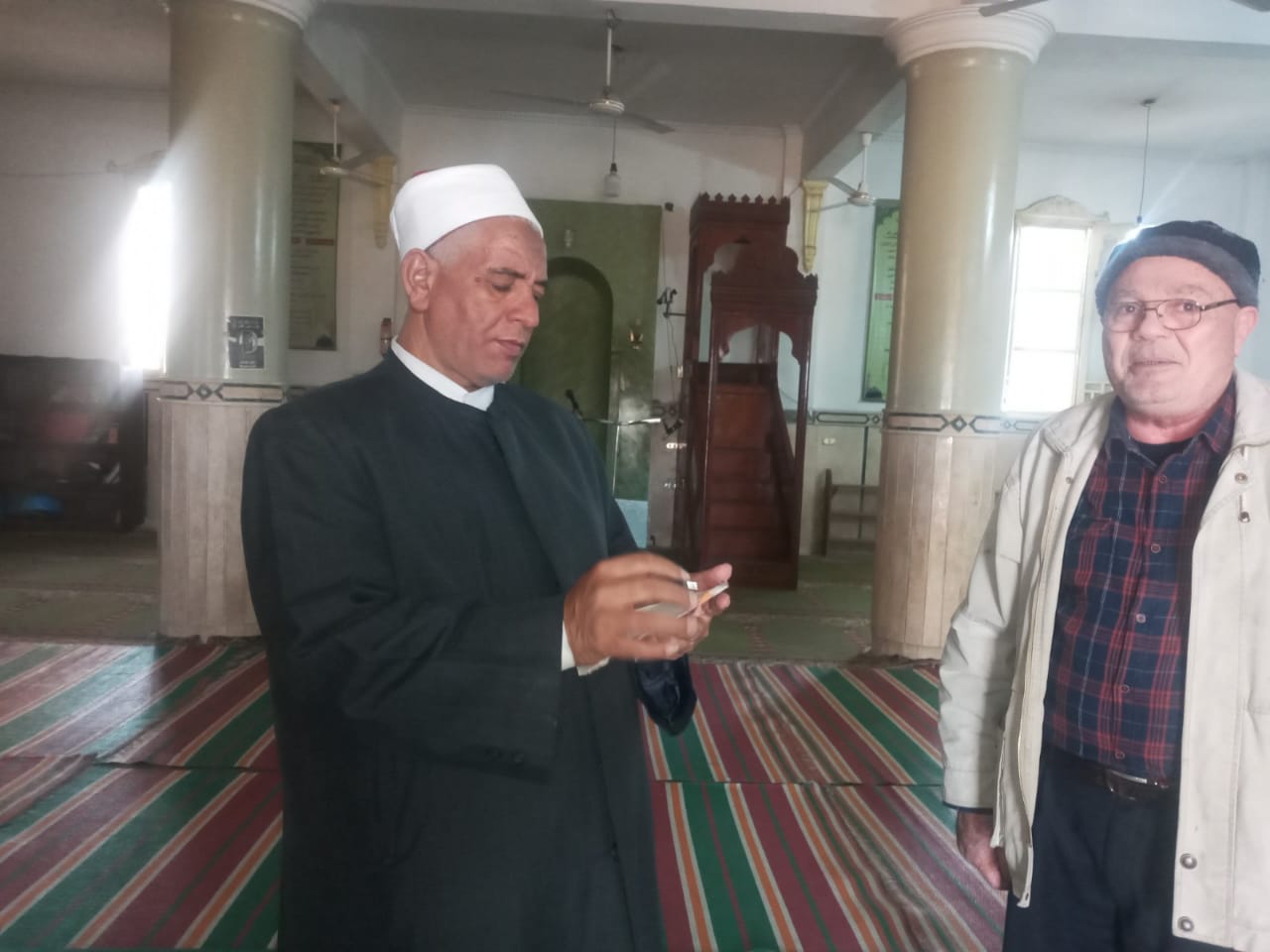 جولة وكيل الأوقاف بالإسكندرية على المساجد