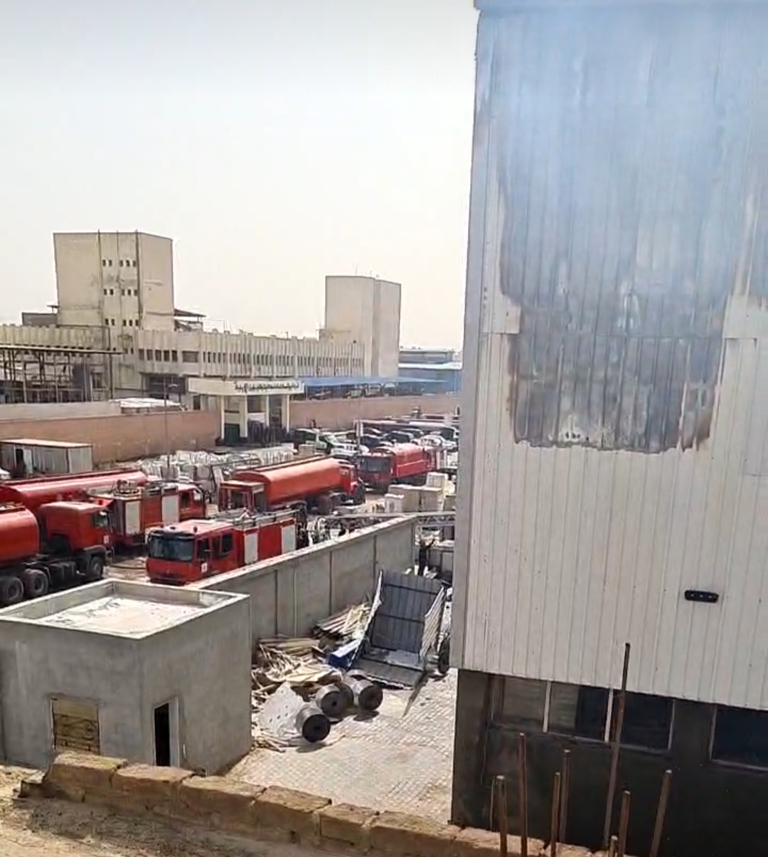 حريق مصنع العاشر 5