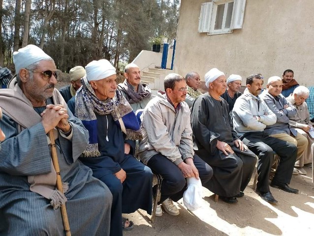 يوم حقلي إرشادي عن محصول القمح بالشرقية 01