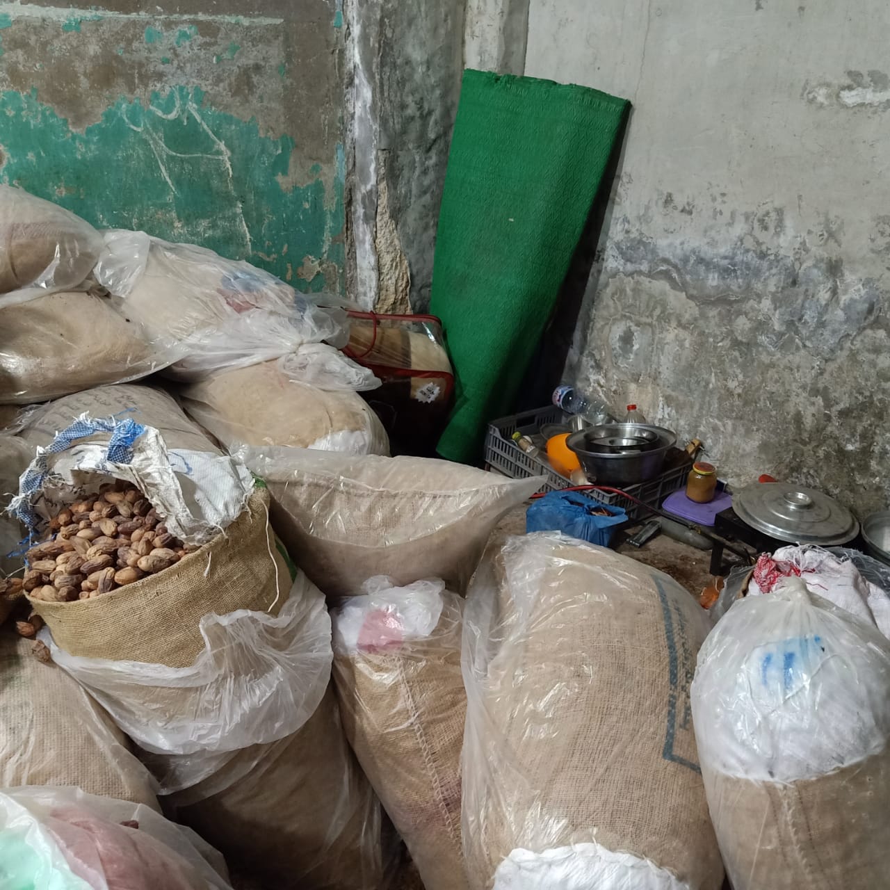 جانب من المضبوطات